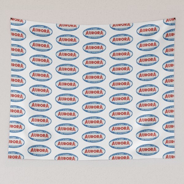 Item preview, 1970's Aurora model kits - A Hobby for Everybody emblem - aged, worn print designed and sold by retropetrol.