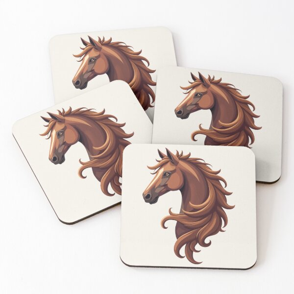 Item preview, Chestnut Sorrel Horse Head | Elegant Equestrian Horse Design designed and sold by Debbie Schulte.