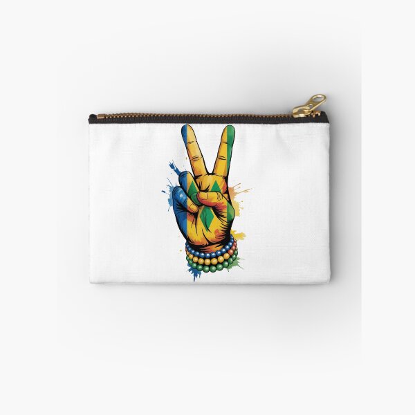 Item preview, Saint Vincent Peace Sign Hand – St Vincent and the Grenadines Flag Pride Design designed and sold by WHDProduction45.