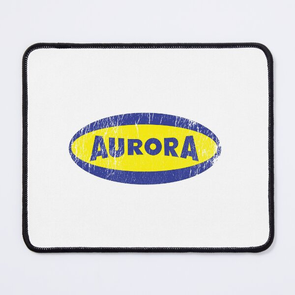 Item preview, 1960's Aurora Plastics Corporation emblem - vintage hobbying - aged, worn print designed and sold by retropetrol.