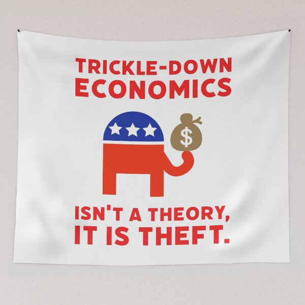 Item preview, Trickle-down economics  designed and sold by Rachel the Artist .