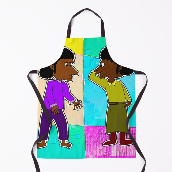 Item preview, "Twin Characters in Vibrant Abstract Background" designed and sold by nighttime1990.
