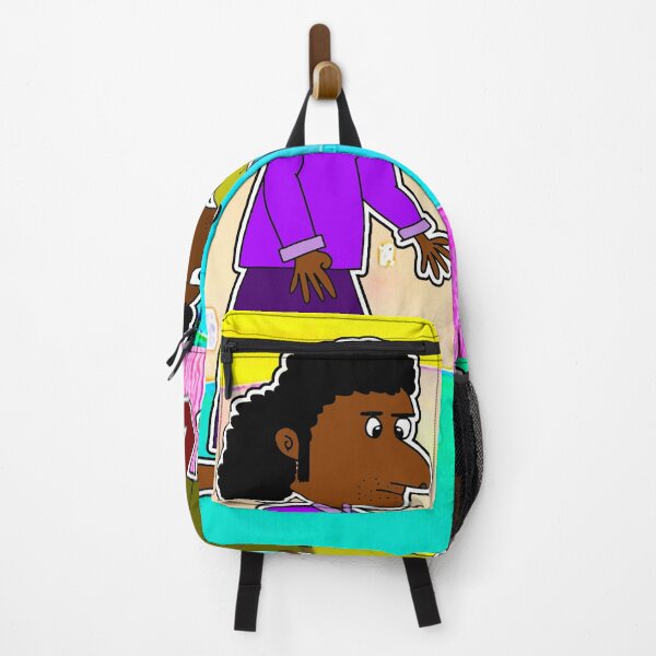 Item preview, "Twin Characters in Vibrant Abstract Background" designed and sold by nighttime1990.