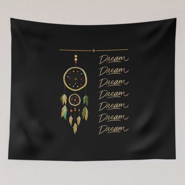 Item preview, Dream, Dream, Dream – Whimsical Dreamcatcher Aesthetic Design designed and sold by Aquarius-club.