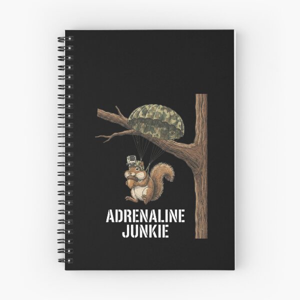 Item preview, Adrenaline Junkie Skydiving Squirrel with Acorn designed and sold by k3rstman1.