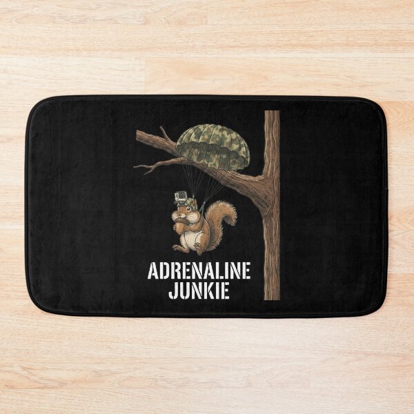 Item preview, Adrenaline Junkie Skydiving Squirrel with Acorn designed and sold by k3rstman1.