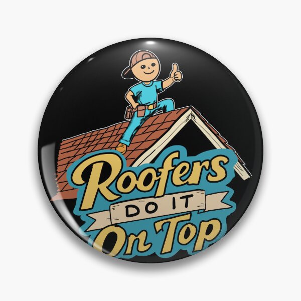 Item preview, Roofers Do It On Top Funny Roofing Contractor T-Shirt Gift for Construction Workers designed and sold by Popstudio85.