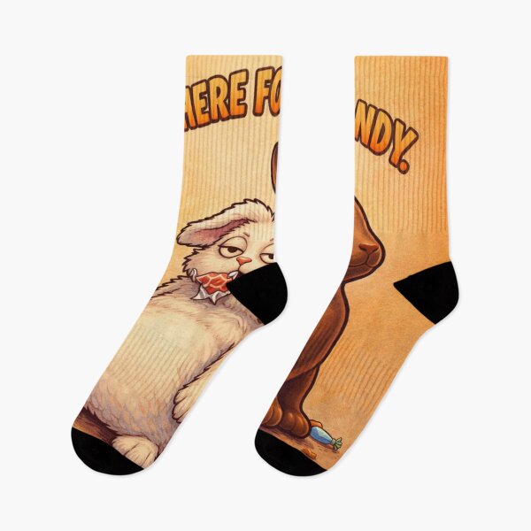 Item preview, Just Here for the Candy – Tired Easter Bunny Meme Tee designed and sold by DPSz.