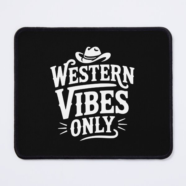 Item preview, Western Vibes Only Cowboy Hat designed and sold by theartfulaspie.