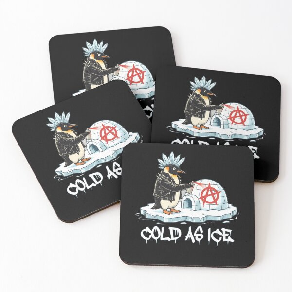 Item preview, Punk Rock Anarchist Penguin with Ice Mohawk designed and sold by k3rstman1.