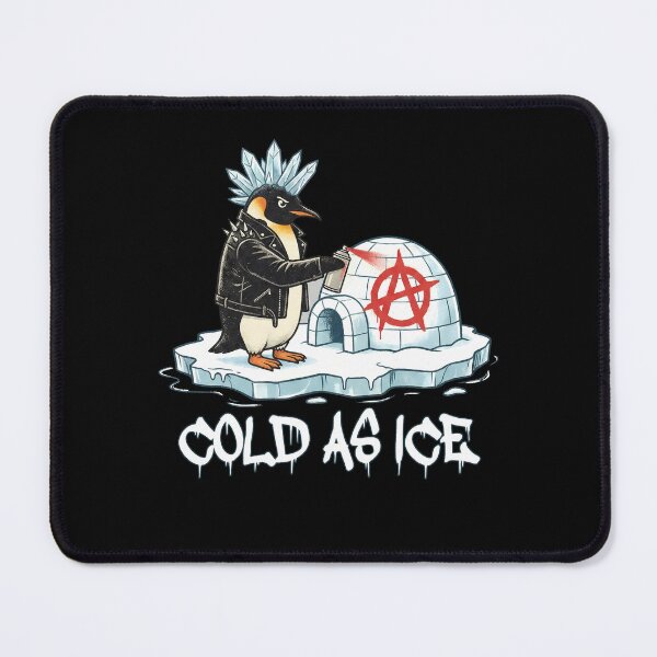 Item preview, Punk Rock Anarchist Penguin with Ice Mohawk designed and sold by k3rstman1.