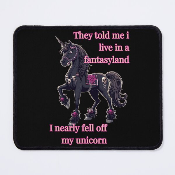 Item preview, I nearly fell of my unicorn designed and sold by whatthefoxsays.