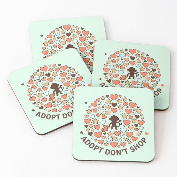 Item preview, Adopt Don't Shop - Punch Monkey Awareness Design designed and sold by WowDezign.