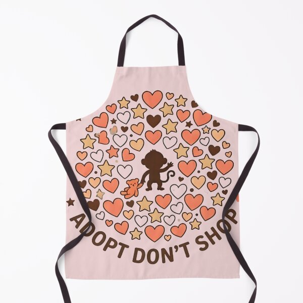 Item preview, Adopt Don't Shop - Punch Monkey Awareness Design designed and sold by WowDezign.