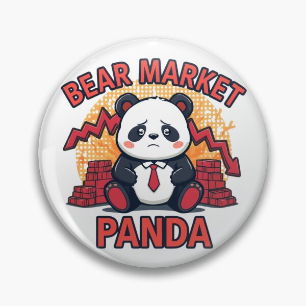 Item preview, Bear Market Panda designed and sold by KapiPrint.