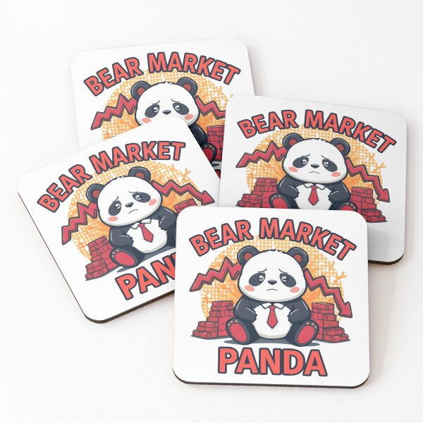 Item preview, Bear Market Panda designed and sold by KapiPrint.