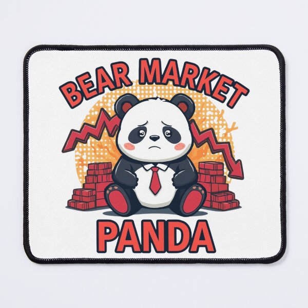 Item preview, Bear Market Panda designed and sold by KapiPrint.
