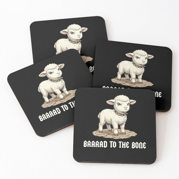 Item preview, Baaaad To The Bone Lamb Punk Sheep designed and sold by k3rstman1.