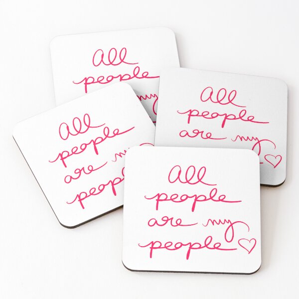 Item preview, All People are My People designed and sold by abeink.