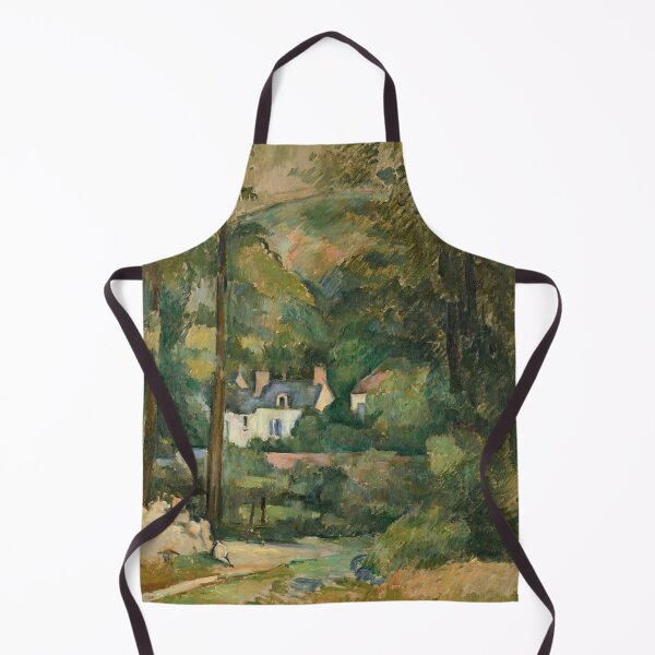 Item preview, Maisons Au Chou a Pontoise by Paul Cézanne: Serene Country Landscape designed and sold by artofuniverse.