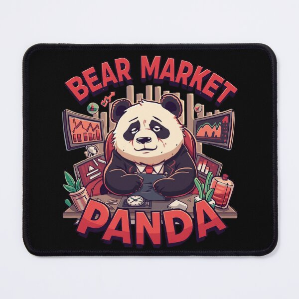 Item preview, Bear Market Panda designed and sold by KapiPrint.