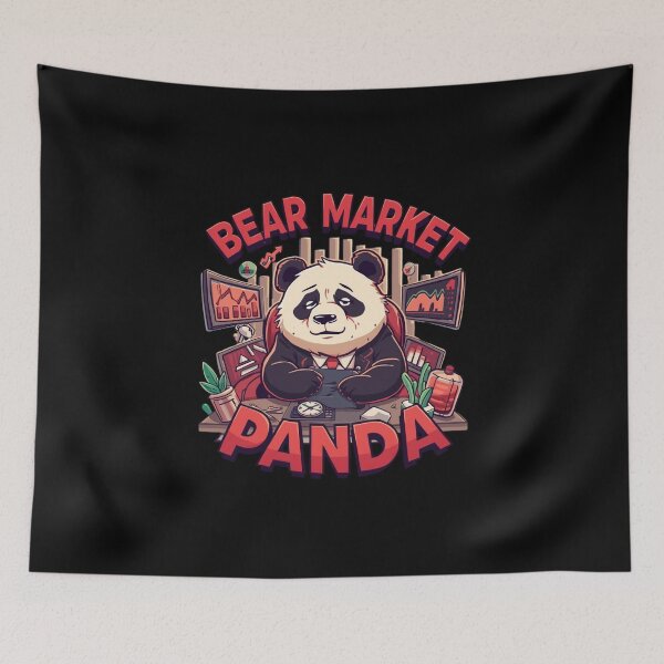 Item preview, Bear Market Panda designed and sold by KapiPrint.