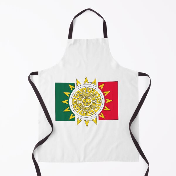 Item preview, Mexican Flag Aztec Calendar Crossover Mexican Heritage designed and sold by the Zarock Shop.