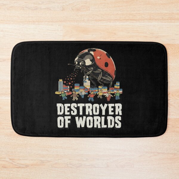 Item preview, Destroyer of Worlds Giant Ladybug Toy City Parody designed and sold by k3rstman1.