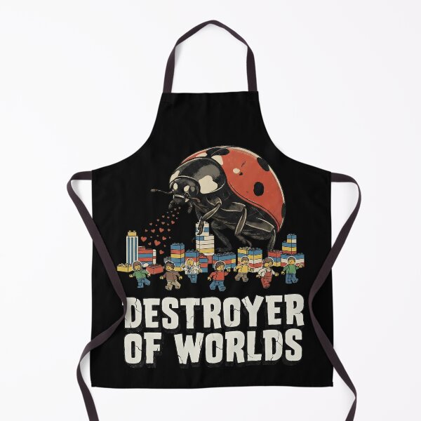 Item preview, Destroyer of Worlds Giant Ladybug Toy City Parody designed and sold by k3rstman1.