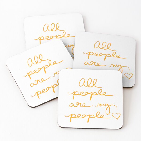 Item preview, All People are My People designed and sold by abeink.
