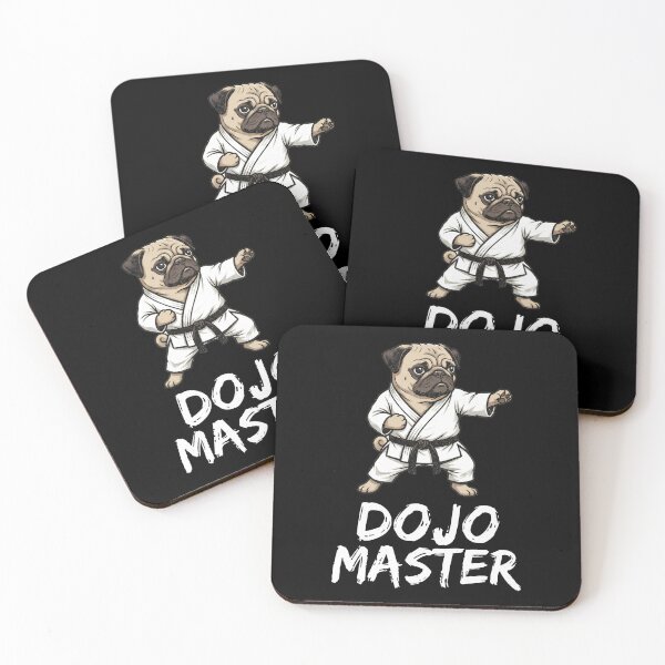 Item preview, Karate Pug Dojo Master Martial Arts Dog designed and sold by k3rstman1.