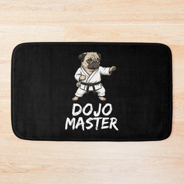 Item preview, Karate Pug Dojo Master Martial Arts Dog designed and sold by k3rstman1.