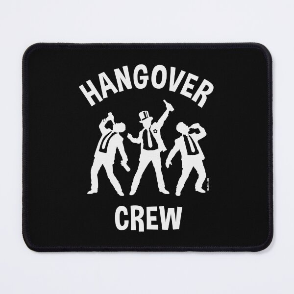 Item preview, Hangover Crew (Stag Night / Bachelor Party / Beer / White) designed and sold by MrFaulbaum.