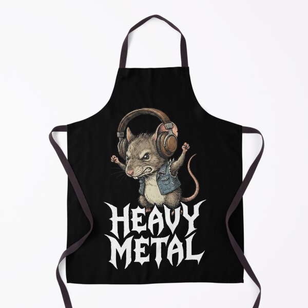 Item preview, Heavy Metal Mouse Rocker Rat with Headphones designed and sold by k3rstman1.