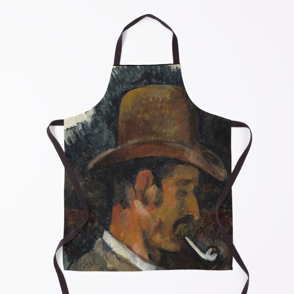 Item preview, Man With Pipe by Paul Cézanne: Post Impressionist Portrait Art Print designed and sold by artofuniverse.