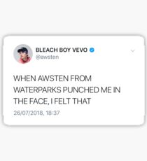 awsten knight tweet Sticker