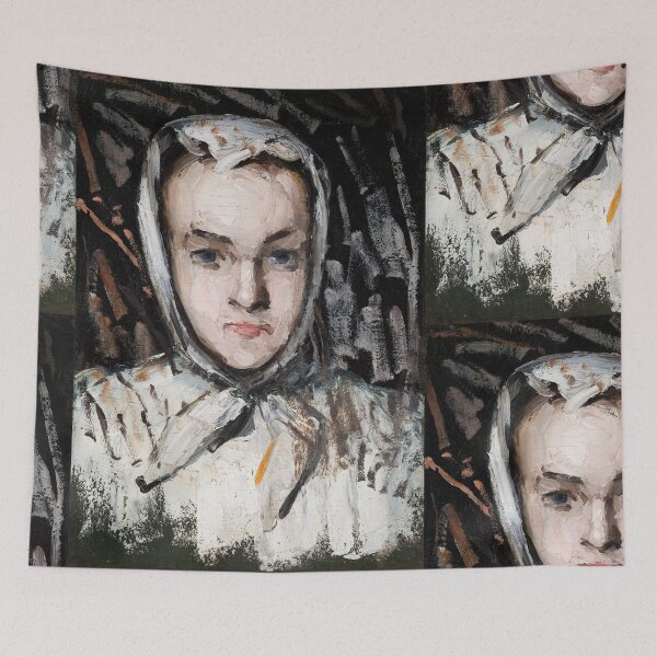 Item preview, Marie Cezanne the Artists Sister by Paul Cézanne: Post Impressionist Portrait Poster designed and sold by artofuniverse.