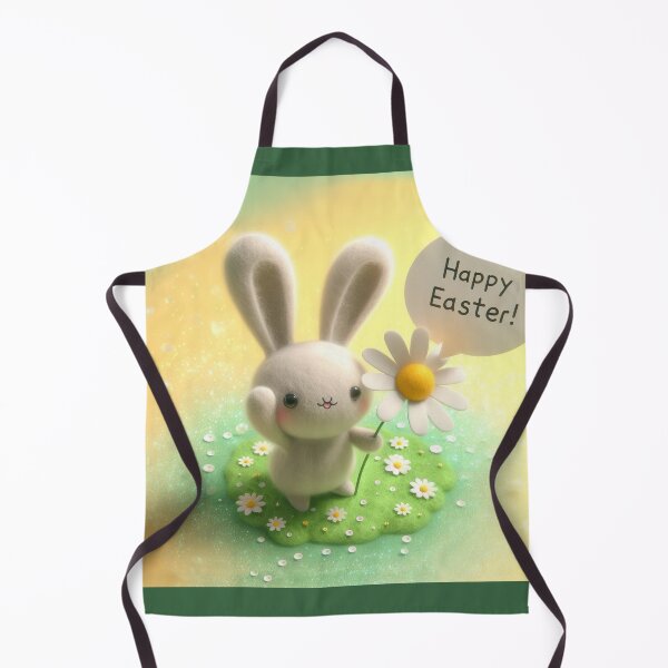 Item preview, 3D easter rabbit standing on grass with egg for happy holiday Poster designed and sold by ideandesign.