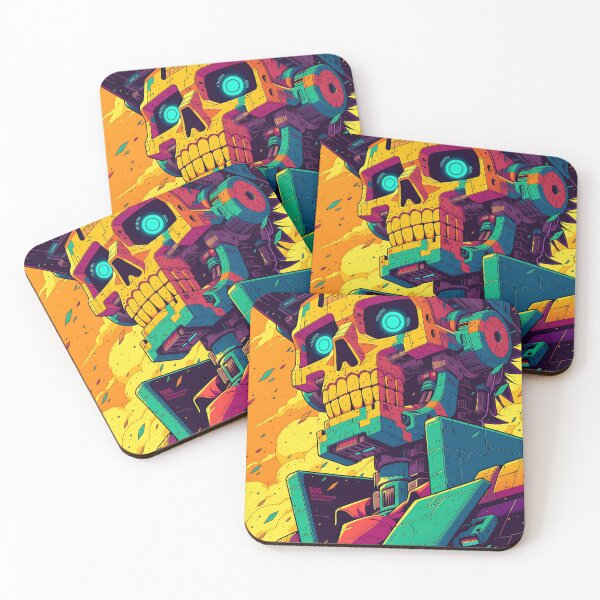 Item preview, Pulsar Painted Faces designed and sold by Retro Type.