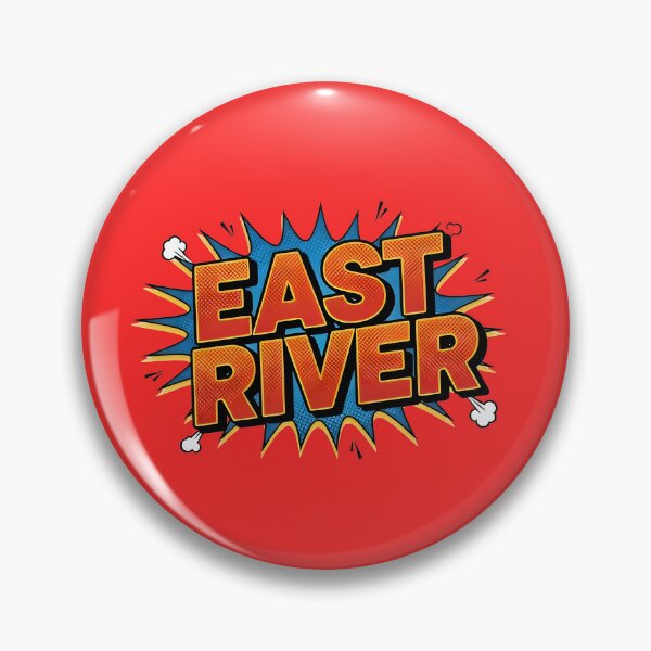 Item preview, East River New York City  designed and sold by Broken Antler Designs .