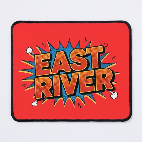Item preview, East River New York City designed and sold by Broken Antler Designs .
