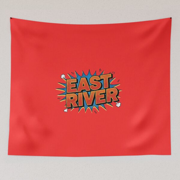 Item preview, East River New York City  designed and sold by Broken Antler Designs .