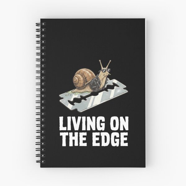 Item preview, Cool Snail Biker Living On The Edge designed and sold by k3rstman1.