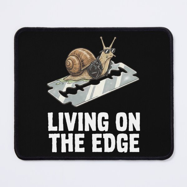 Item preview, Cool Snail Biker Living On The Edge designed and sold by k3rstman1.
