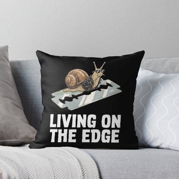 Item preview, Cool Snail Biker Living On The Edge designed and sold by k3rstman1.