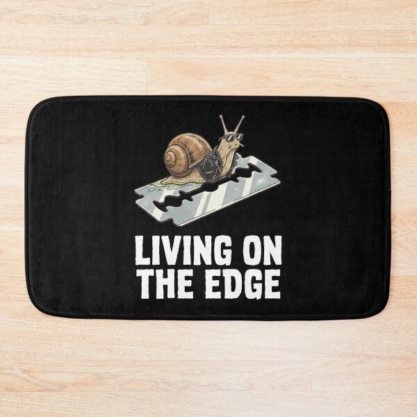 Item preview, Cool Snail Biker Living On The Edge designed and sold by k3rstman1.