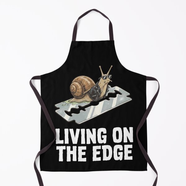Item preview, Cool Snail Biker Living On The Edge designed and sold by k3rstman1.