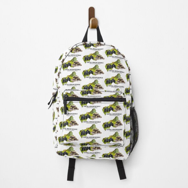 Item preview, Central African Republic Pristine Wildlife Jungle Art designed and sold by AbulailArt.