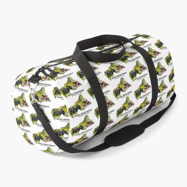 Item preview, Central African Republic Pristine Wildlife Jungle Art designed and sold by AbulailArt.