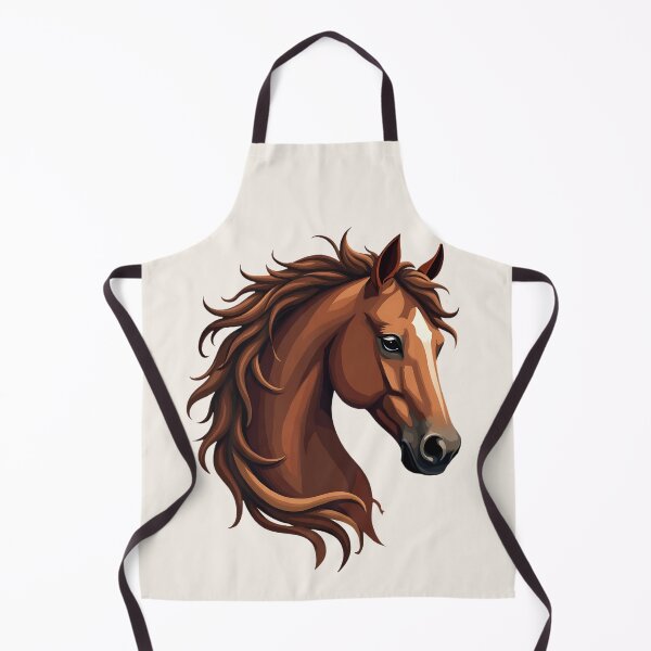Item preview, Chestnut Sorrel Horse Head | Elegant Equestrian Horse Design designed and sold by Debbie Schulte.